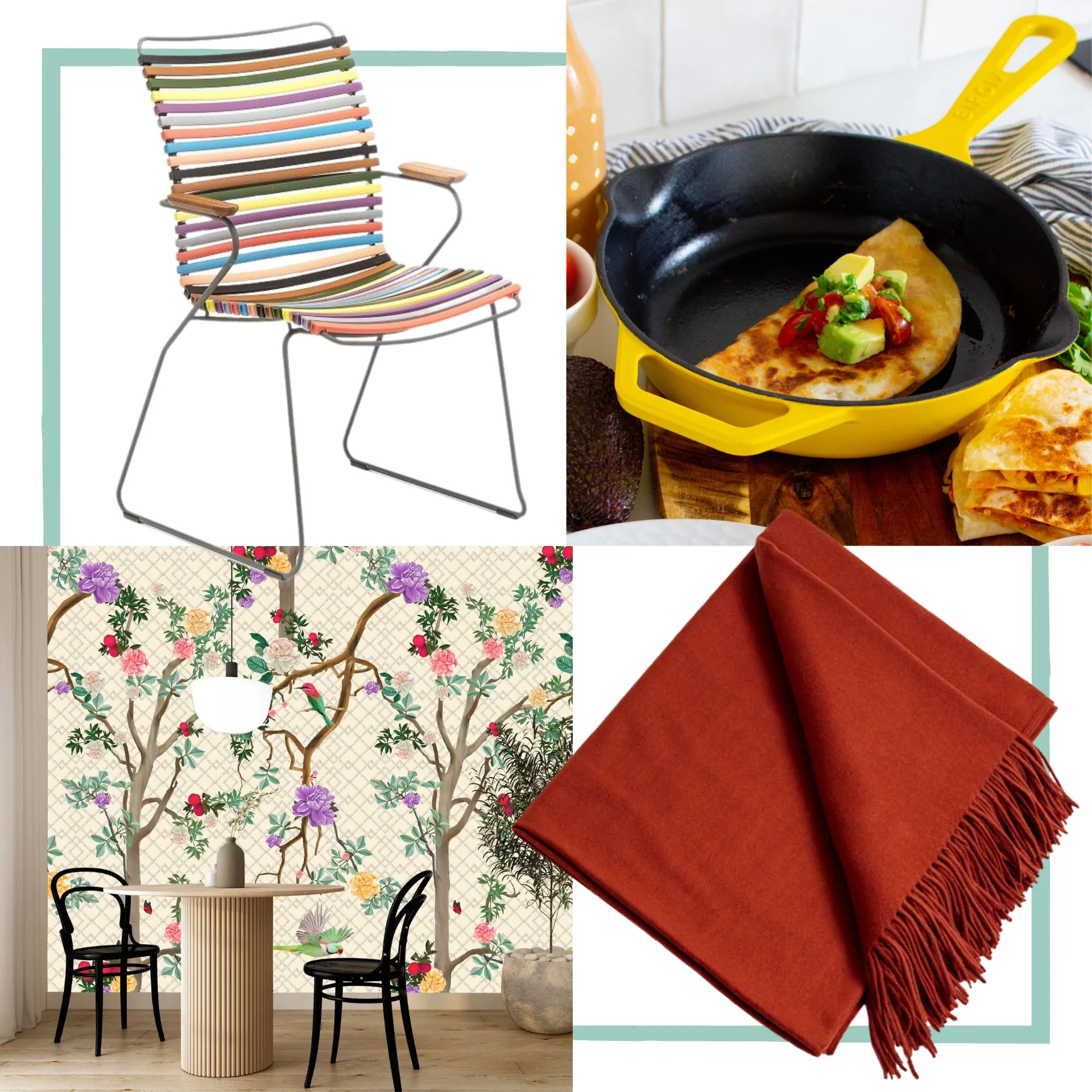 colourful home interiors decor inspiration