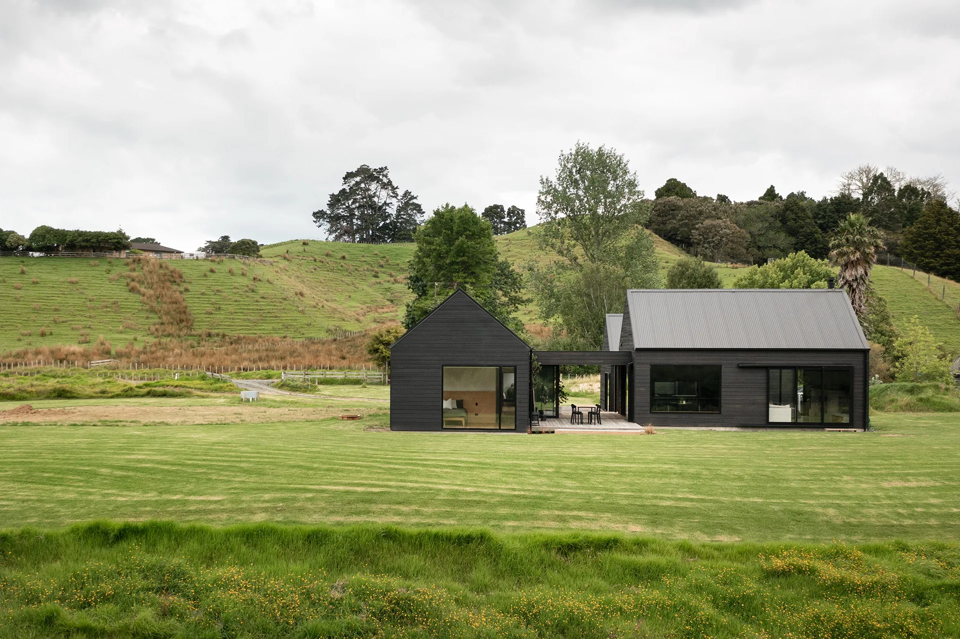 Dark cladded home in Puhoi inspired by backcountry cabins