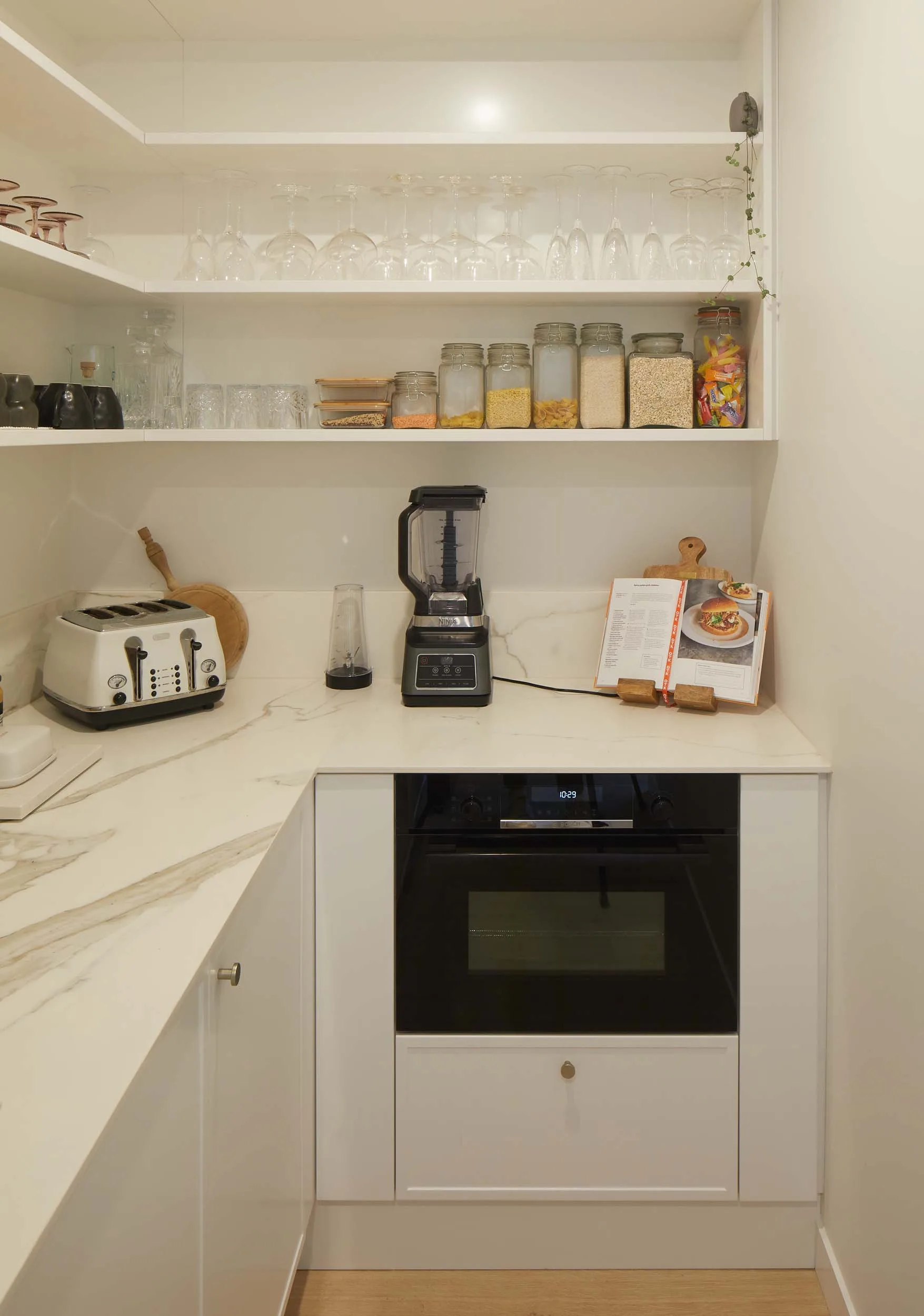 The pantry in the new Christchurch home