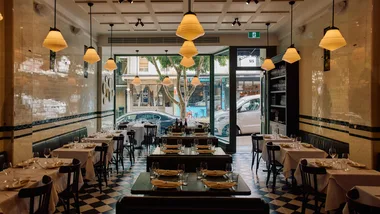 Osteria Mucca on Newtown's Australia Street interiors