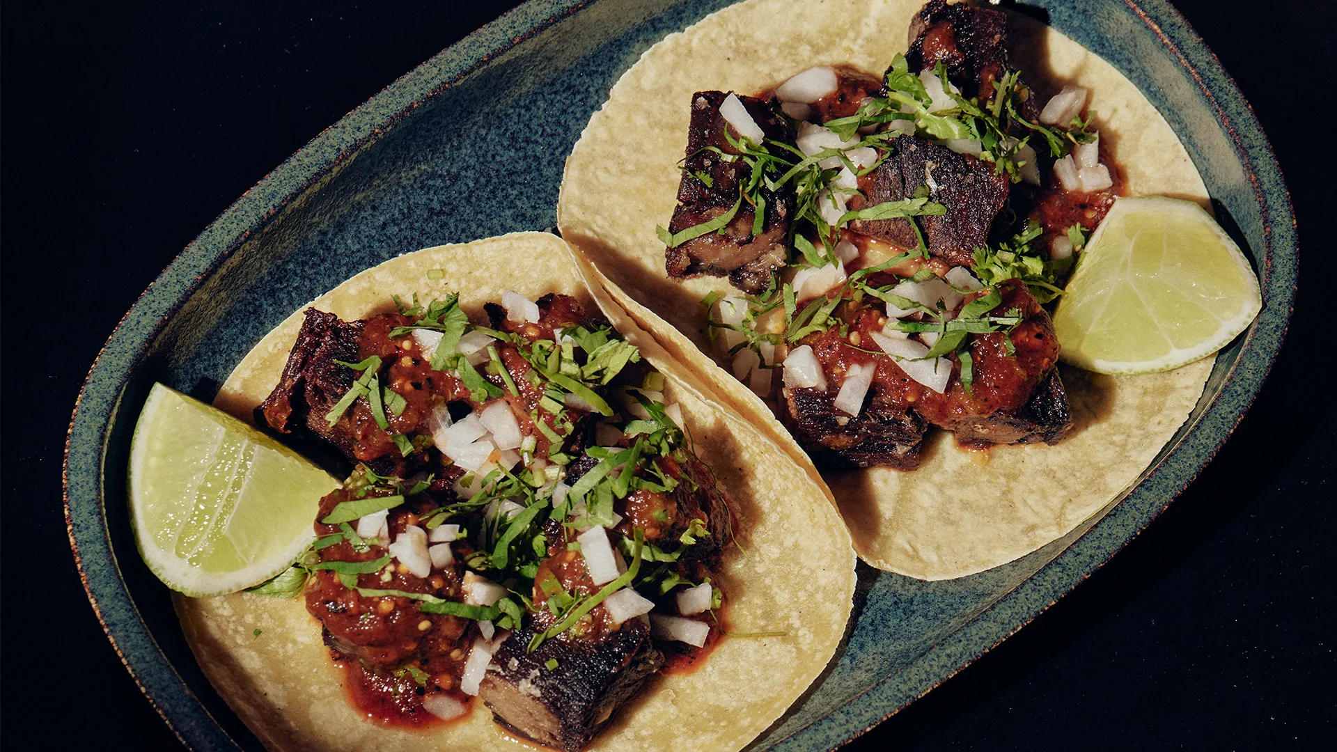 The tacos at Mesa Verde