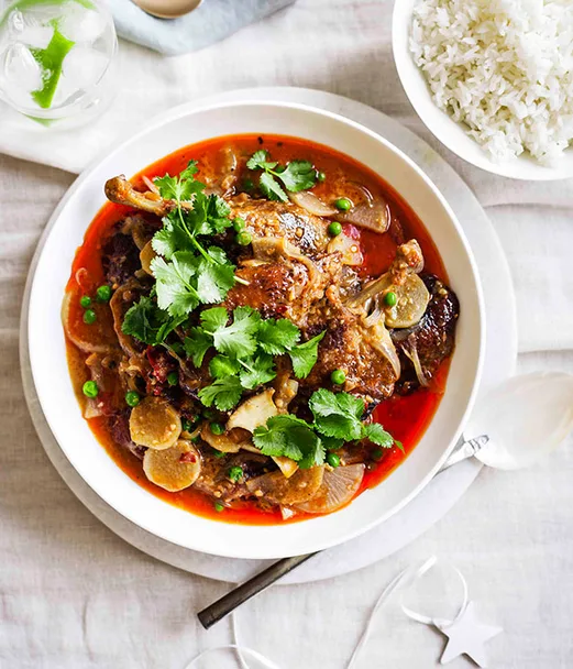 Red duck curry