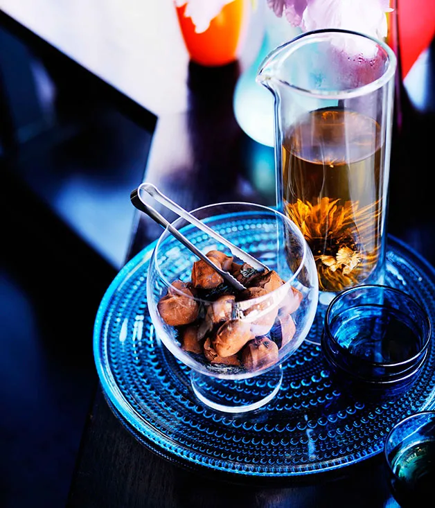 Bar H: Green tea chocolate truffles