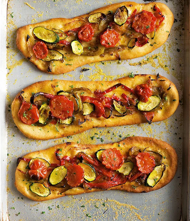 Coca de recapte (Catalan flatbread)