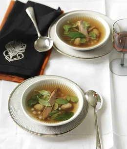 Golden broth