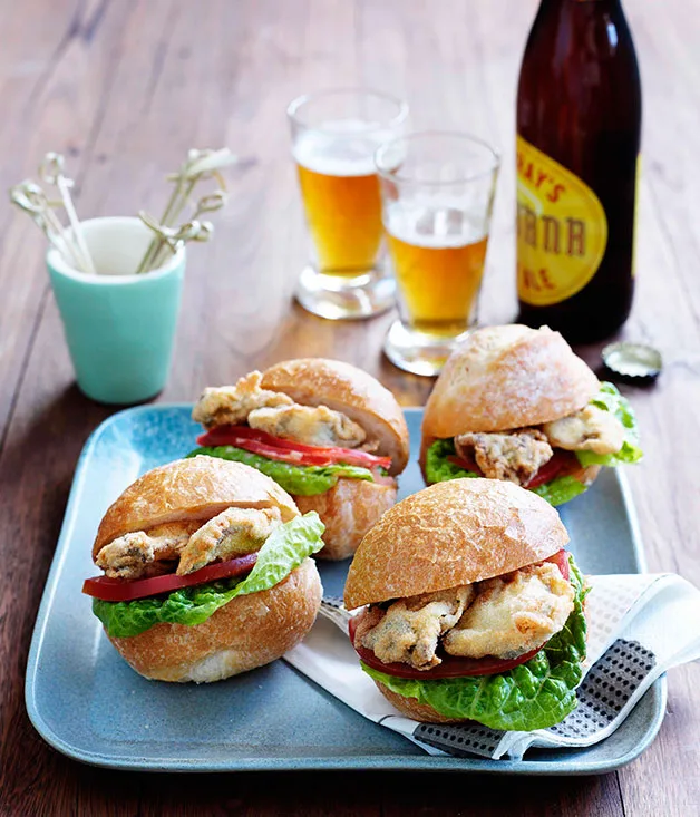 Oyster po’boys