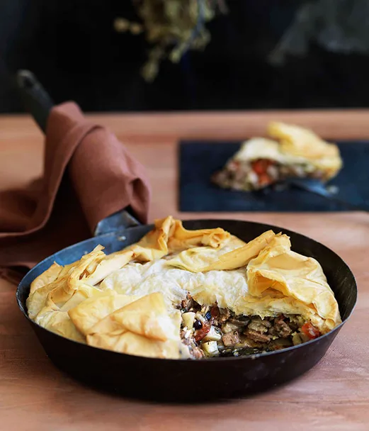 Kefalonian pie