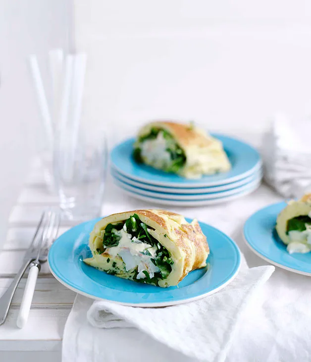 Lobster omelette