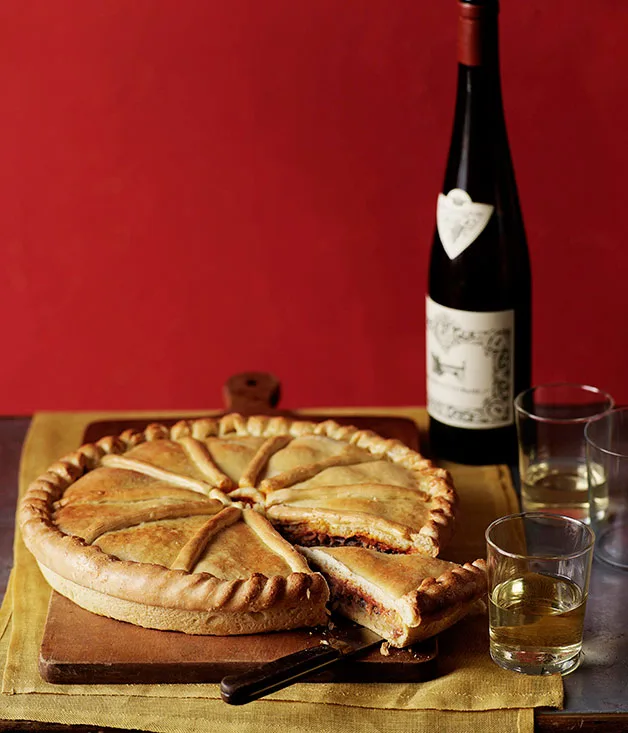 Sardine empanada
