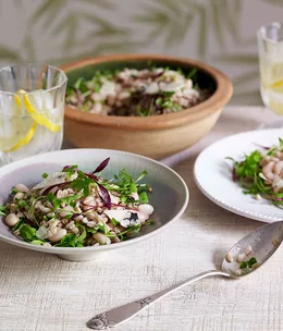 Insalata agrodolce di cannellini