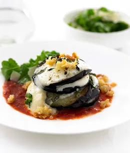 Roast eggplant