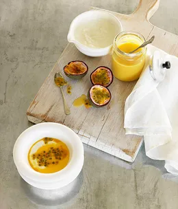 Passionfruit curd