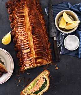 Ocean trout en croûte