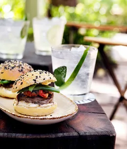 Veal slider vitello tonnato
