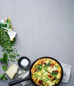 The cheat: frozen peas