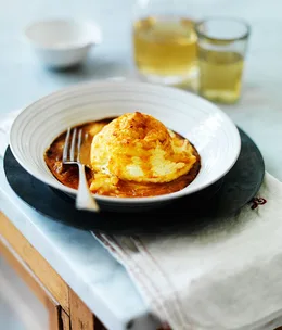 Twice-baked lobster soufflés