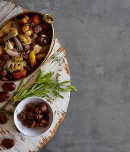 Prepared chestnuts