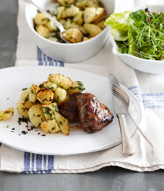 Gratin of kipfler potatoes
