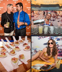 Absolut Oz launch party