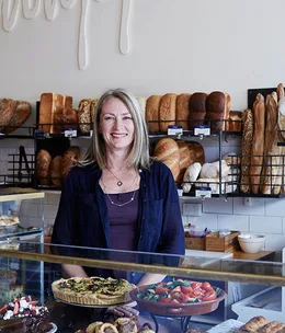 On the pass: Phillippa Grogan, Phillippa’s