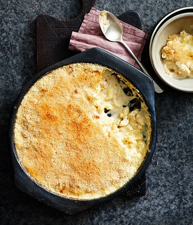 Macaroni cheese - winter recipes