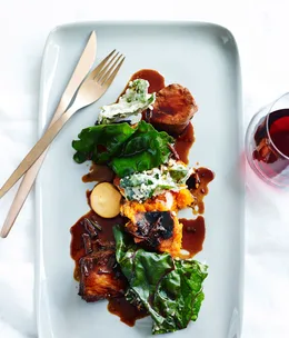 Slow-braised brisket