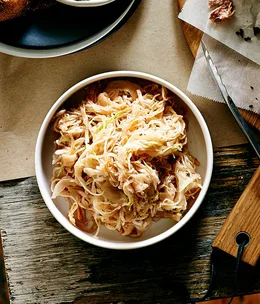 Lexington red slaw