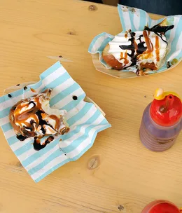 Hot frozen dogs