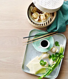 The cheat: dumpling wrappers