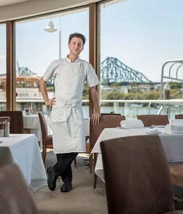 On the pass: Ben Russell, Aria Brisbane