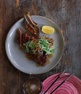 Steak with the flavours of pho
