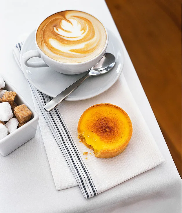 Baked passionfruit tartlets