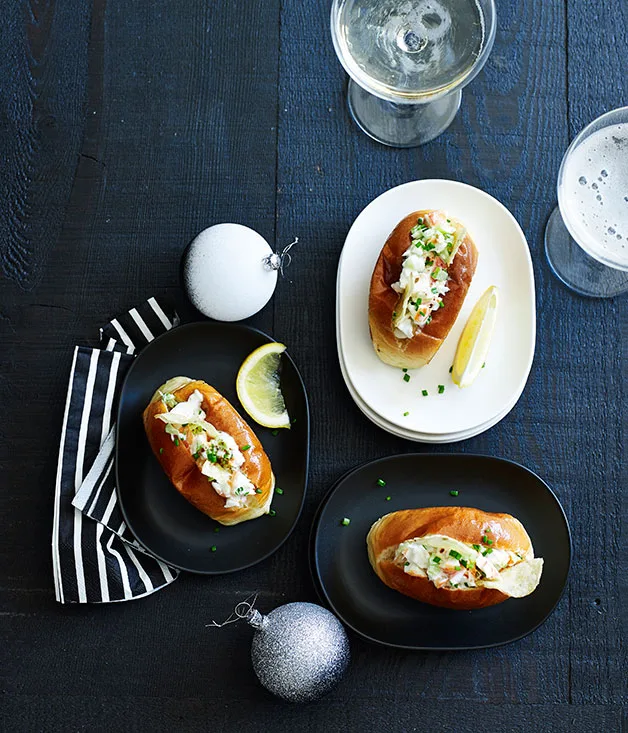Mini lobster rolls