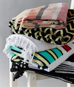 In the bag: beach towels