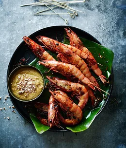 Prawn satay