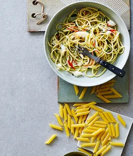 Quick meals with dried pasta