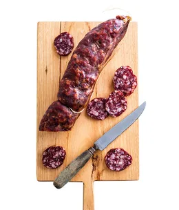 The producers: Woolumbi Farm Asiago salami