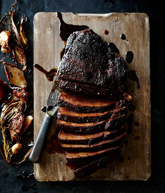 Spiced slow-roasted brisket