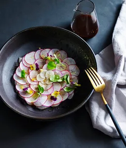Kingfish, ponzu and radish