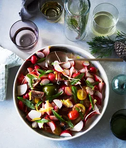 Radish and preserved lemon salad