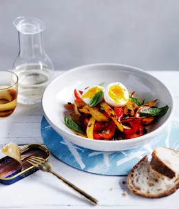 Peppers and eggs