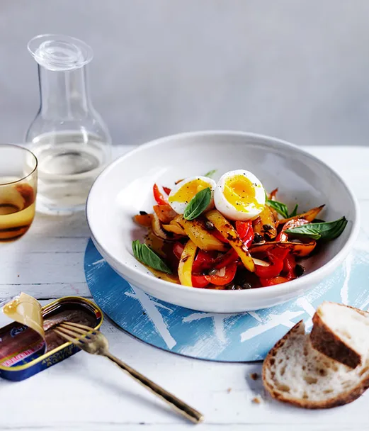 Peppers and eggs