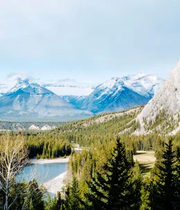 A journey by train through the Canadian Rockies