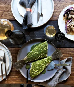 Automata’s flounder with wakame and lemon butter