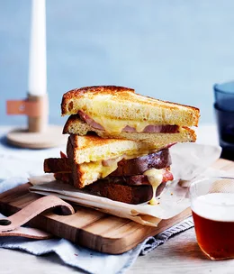 Bacon and cheese toasties
