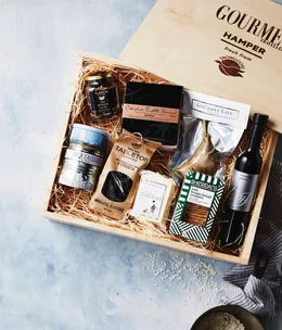 Gourmet Traveller winter comfort hamper