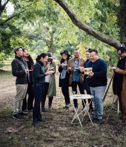 A harvest party with Peter Gilmore