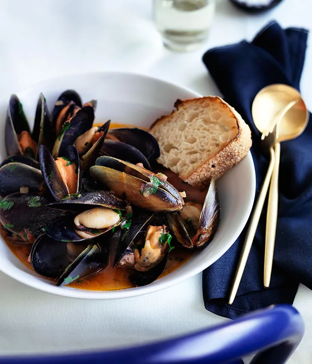Squazzata di cozze