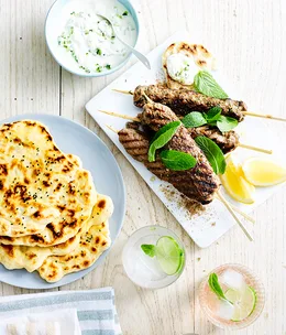 Mela Indian’s lamb seekh kebabs