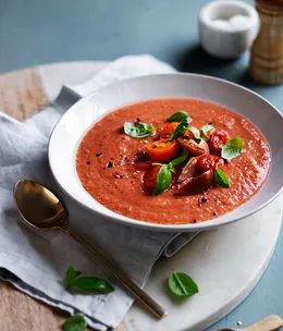 Chilled tomato soup